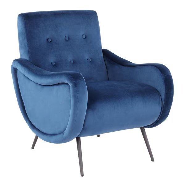 Rafael Lounge Chair, Lumisource, Mfr#: CHR-RAFAEL BKVBU